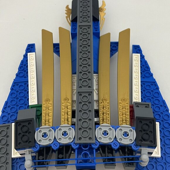 Lego Ninjago 9442 Jay’s Storm Fighter Jet Plane Incomplete - Picture 15 of 16